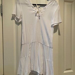 Elan - white one piece jumpsuit - small